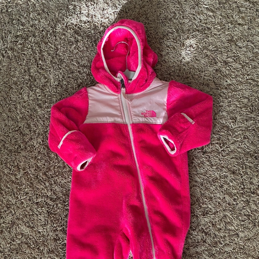 The North Face fleece suit